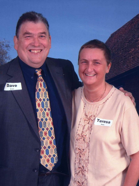 PP069_2.jpg - David S. BROWN *28 July 1945 - †February 2012  Dave and his wife Theresa in 2004. At a reunion do for the staff of the firm she used to work for   Any details, memories or photographs that you may have would be most welcome.
