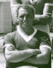 PP001p1.jpg - Fred Preece * 26/03/1941 - † 09/03/2007 Permanent Staff member of the Apprentice College 1972-74 The photo shows Fred as a member of the Ord Depot Aden Football Team 1964  Notes from his wife Ann: When Fred left the army he came back to Wales and started his own business, Industrial Cleaning. He trained Ebbw Vale Town football team , he then trained Crickhowell Nomads Football Club and won every cup going.  Brian Jameson writes on 01/10/2010: Belated condolences to Ann, as I have only just discovered this web-site. I well remember both, Fred and Ann from my time at 12 OFP in Osnabruck. I played football with Fred. May he rest in peace. Nick Redgwell writes on 24/01/2013: Fred Preece was an instructor when I was in the Apprentice College in 1972/73 and helped me to pass my RPC 3 Drill course in my final term, by motivating me to do well, despite how difficult our squad was to not only pass, but reach the standard to automatically gain RPC2! (The rest of the squad failed!)  Fred also served at: Osnabruck Scarborough Barracks 1964-1969 ..... Ord Depot Aden 1964 ..... Bicester  1969- 1972 Salisbury 1974-1976 ..... Herford Bomb Disposal 1976-1979 ..... Bielefeld 85 Supply Depot 1979-1982    Any details, memories or photographs that you may have would be most welcome. 