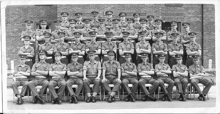 58600151.jpg - Gordon Brocklebank * 1942 - †21st. March 2011  The photo is an extract taken from the 1958-60 Album (58600151) of our photo-gallery Gordon is third from the left of the front row. Steevens House Platoon Photo 1959. Any details, memories or photographs that you may have would be most welcome.