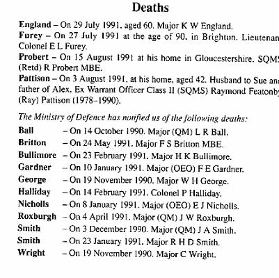 BF002g1.jpg - Edward (Ted) L Furey *24 January 1901 - †27 July 1991 Extract from RAOC Gazette entry 199110 Page 234 Any details, memories or photographs that you may have would be most welcome.