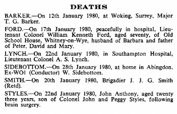 BL006g2.jpg - Arthur Stanley “Benny” Lynch * 15 May 1913 - † 22 January 1980 Obituary-Notice extracted from RAOC Gazette Entry 198003-306  Any details, memories or photographs that you may have would be most welcome.