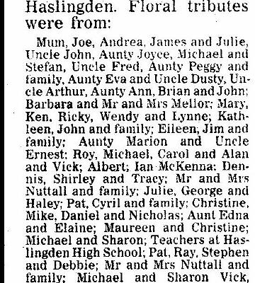 BM016_6.jpg - John Leslie MILLS * 1961 - †11 March 1981 Extracted from a local Newspaper. See more on the next page...  Any details, memories or photographs that you may have would be most welcome.