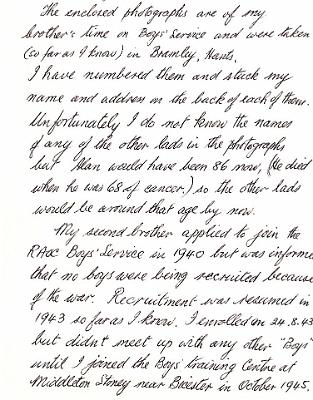 30470000.jpg - Walter Alan Waudby  This letter was sent in by his brother, Bernhard Waudby   Click here to see more photos showing Allan (ASSOCIATION MEMBERS ONLY)   Any details, memories or photographs that you may have would be most welcome.